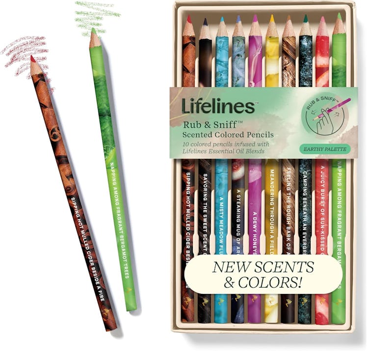 Lifelines Scented Colored Pencils (10-Pack)