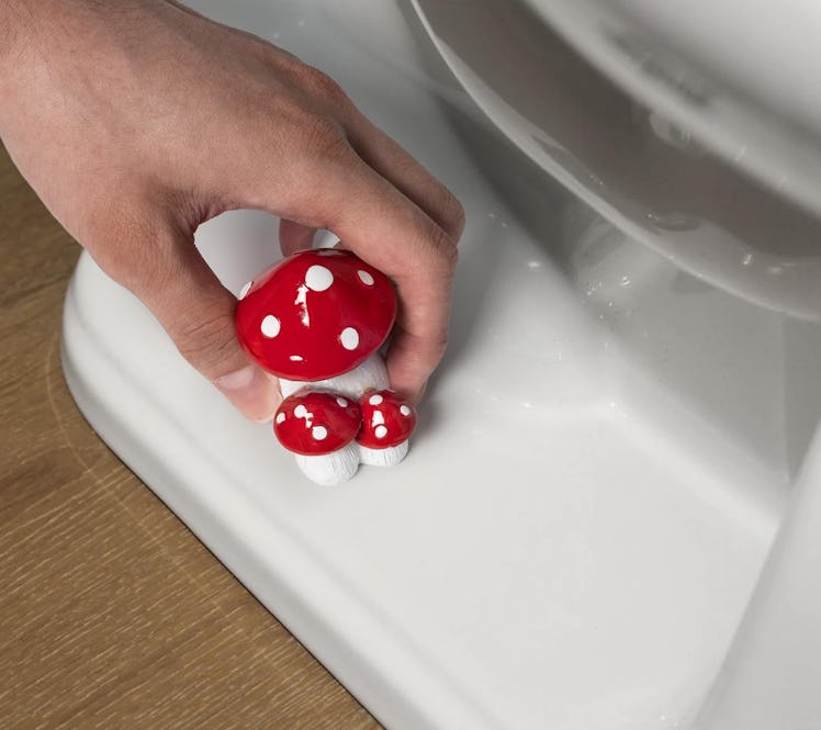 YLOVAN Mushroom Toilet Bolt Covers (2-Pack)