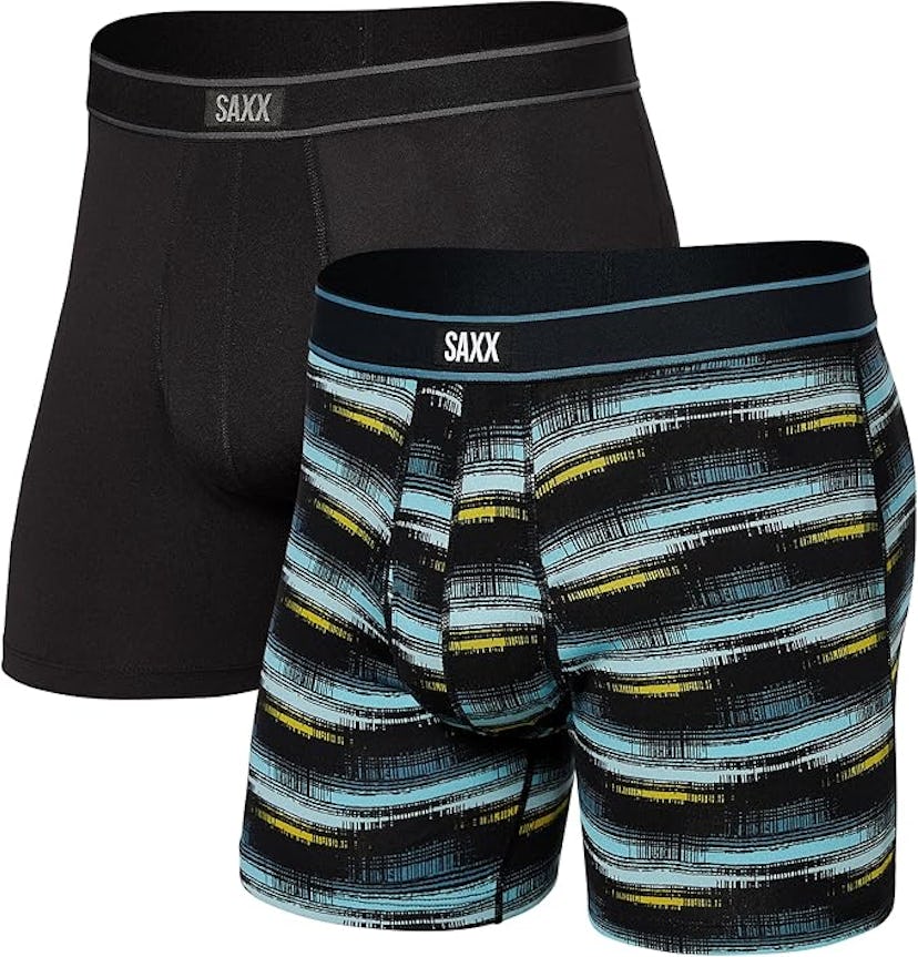 Saxx Underwear Co. Men's Daytripper Boxer Brief Fly, 2 Pack
