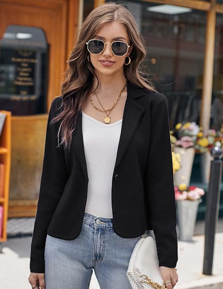 GRACE KARIN Soft Blazer