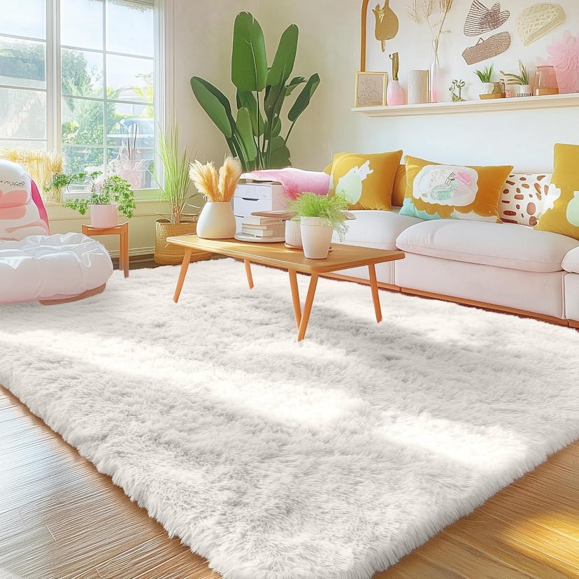 OLANLY Washable Area Rug