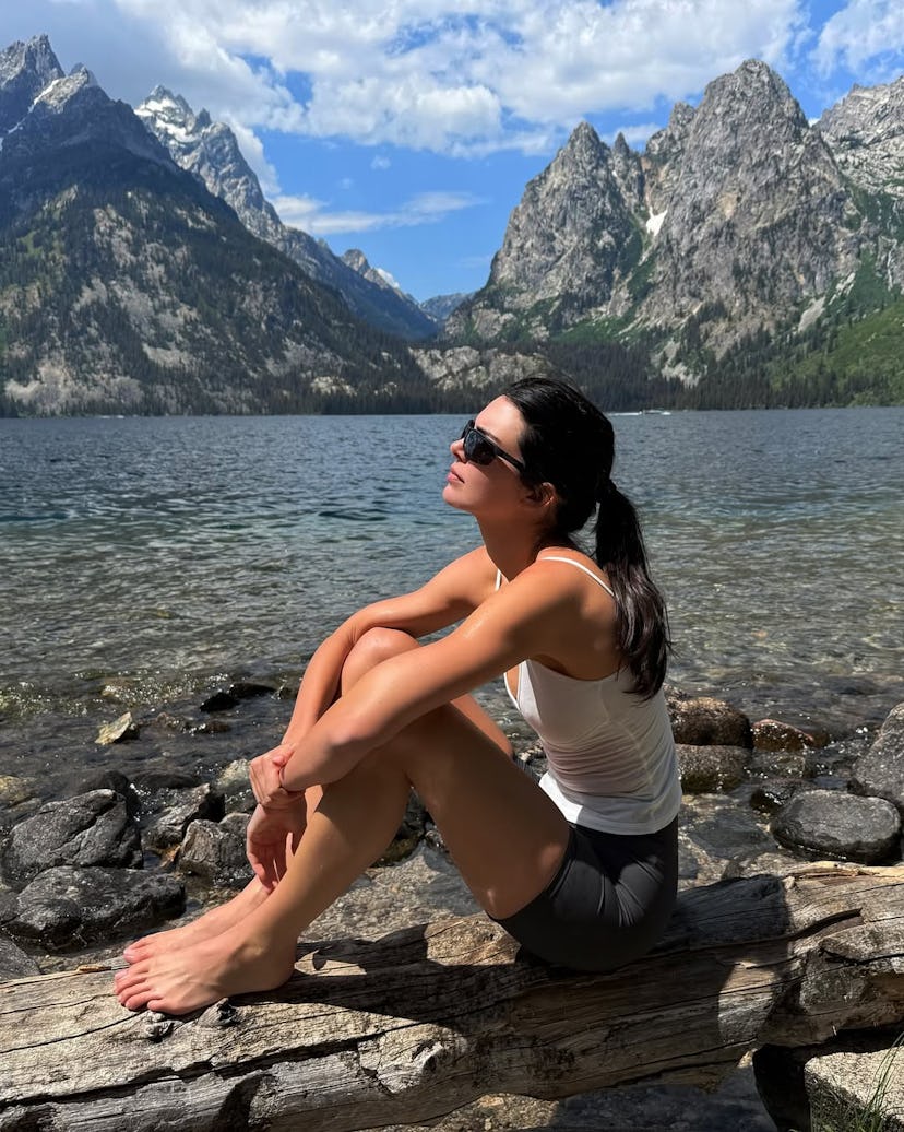 Kendall Jenner's Bike Shorts Were So Princess Diana Coded