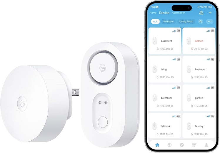 GoveeLife Upgraded Smart Water Leak Detector