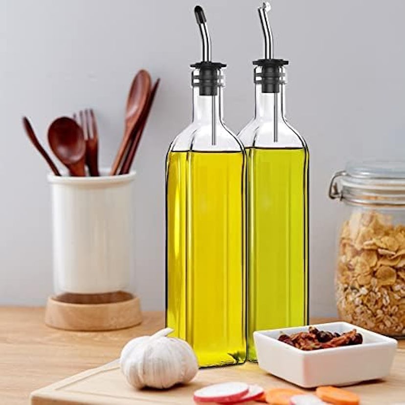 Leaflai Olive Oil Dispenser Bottles (2-Pack)