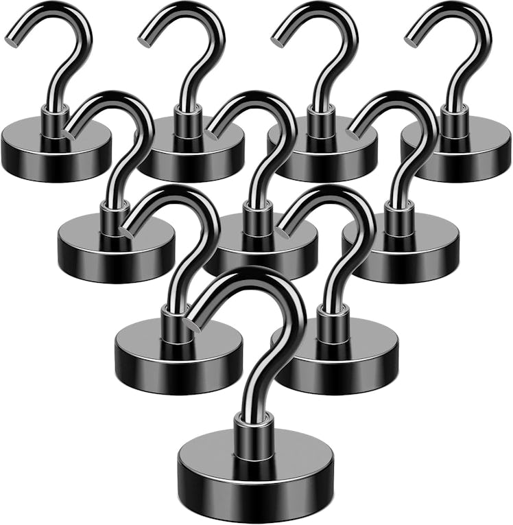 MIKEDE Magnetic Hooks (10-Pack)