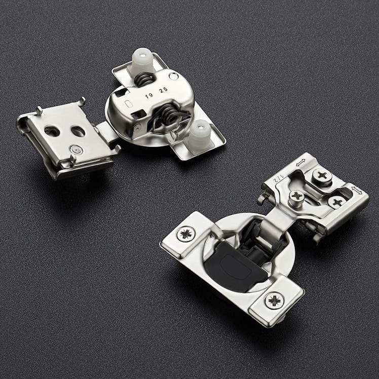 Ravinte 1/2-Inch Overlay Soft-Close Hinges (6-Pack) 