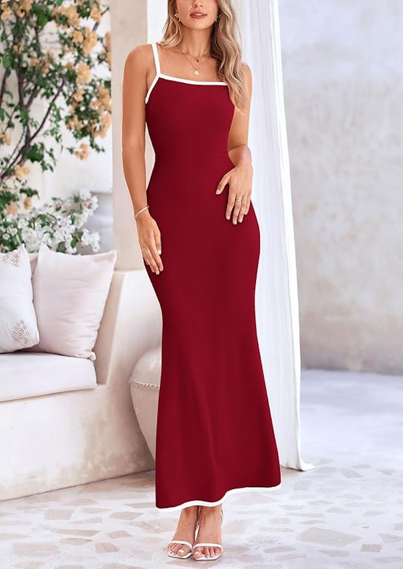 PRETTYGARDEN Bodycon Maxi Dress