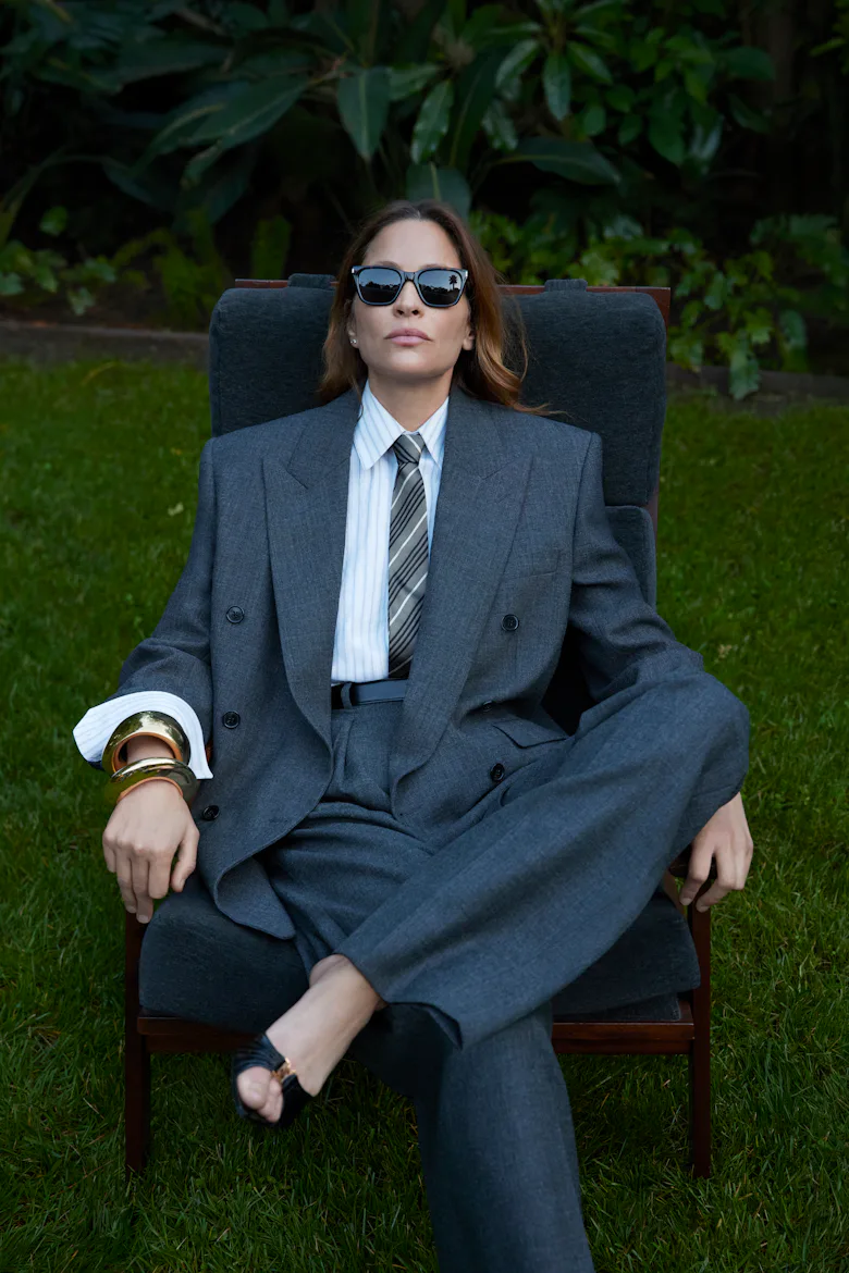 Frankie Rayder saint laurent fall 2025