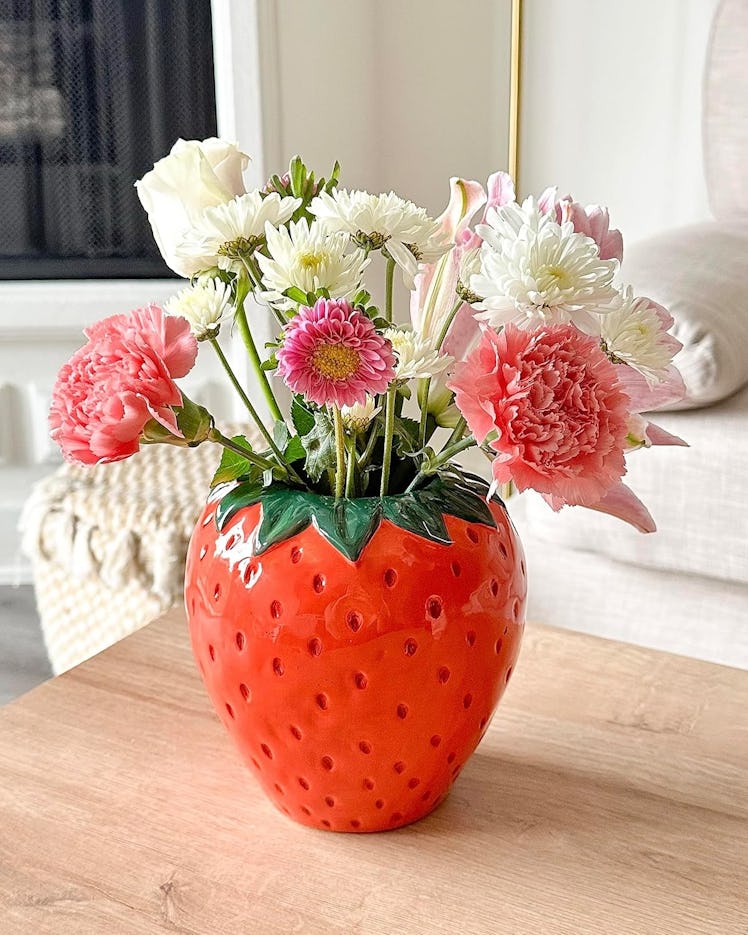 ban.do Vintage Inspired Strawberry Vase
