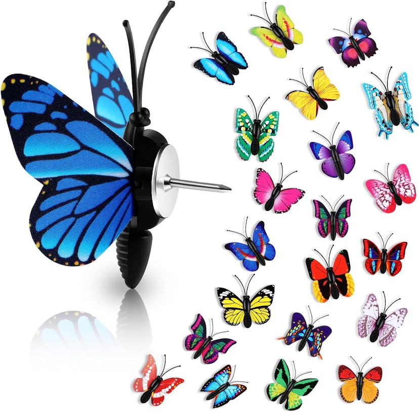 Epakh Butterfly Thumb Tacks (30-Pack)