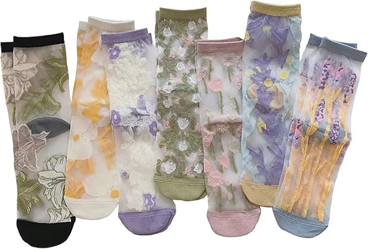 Ballballu Sheer Socks (7-Pairs)