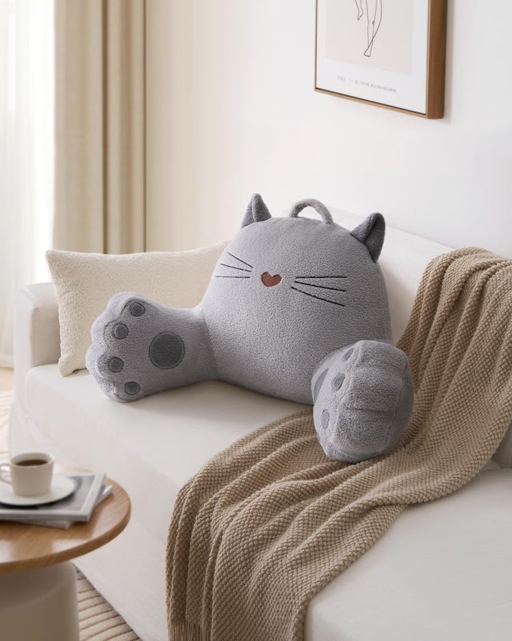 Blissful Diary Kitty Reading Pillow