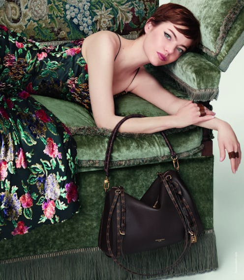 emma stone louis vuitton express campaign