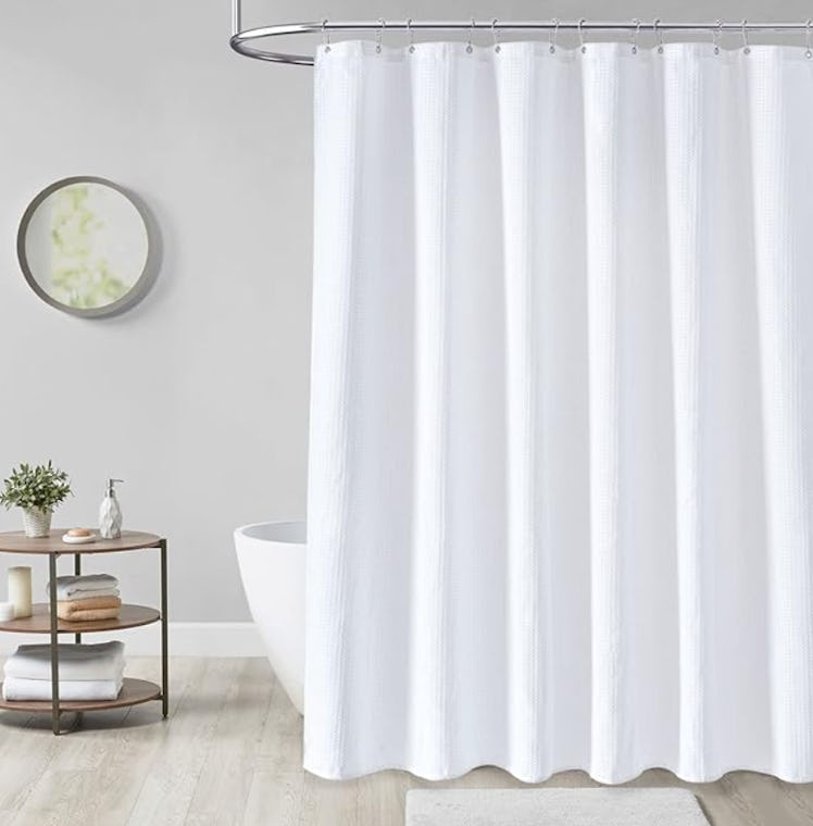 Dynamene Waffle Shower Curtain