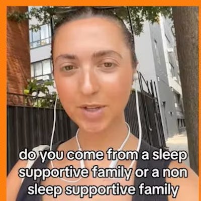 Do You Come From A "Sleep Supportive" Family? Or Not So Much?