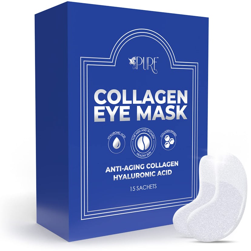 LA PURE Collagen Eye Mask Patches (15 Pairs)