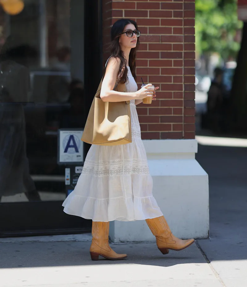 bella hadid white lace dress Bella Hadid Channels Jane Birkin in Plunging Lace Dress in Cannes