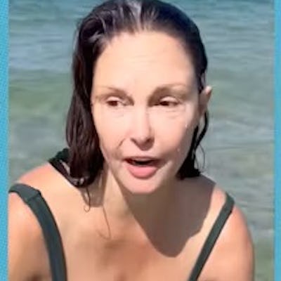 Ashley Judd plays in the Baltic Sea — and she doesn't care what you think.