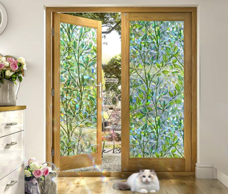 COUNTEWOL Stain Glass Window Film