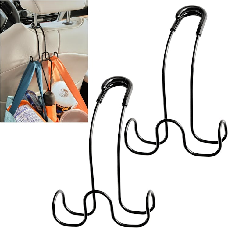 High Road Metal Car Hooks (2-Pack)
