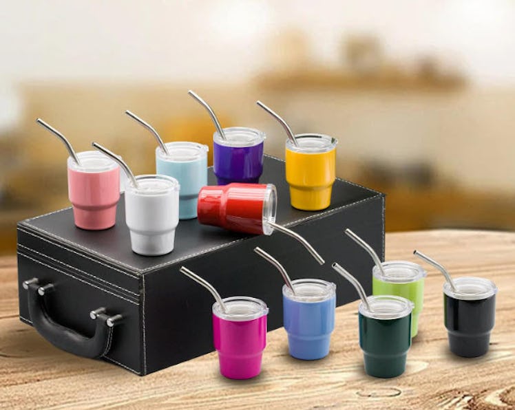 STFALI Shot Glass with Straw (1-Count)