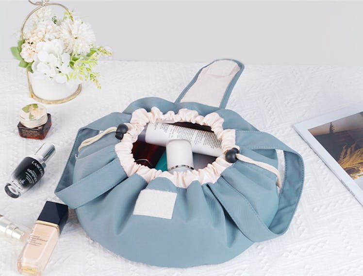 Narwey Barrel Drawstring Makeup Bag