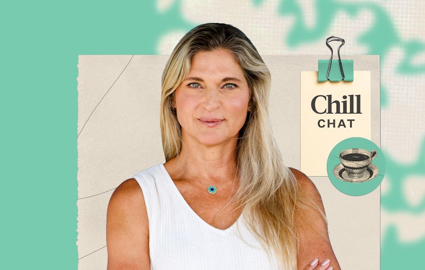 Gabby Reece's wellness routine includes accountability workouts and Vionic shoes.