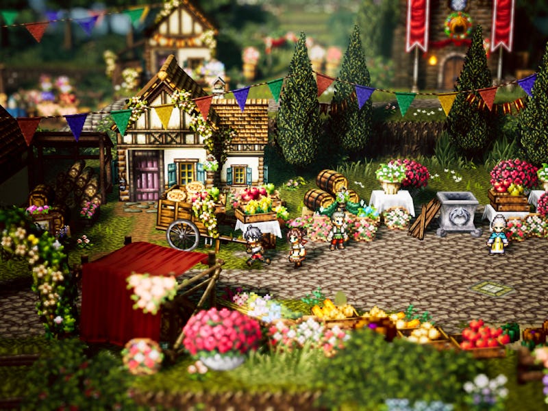 screenshot from Octopath Traveler 0
