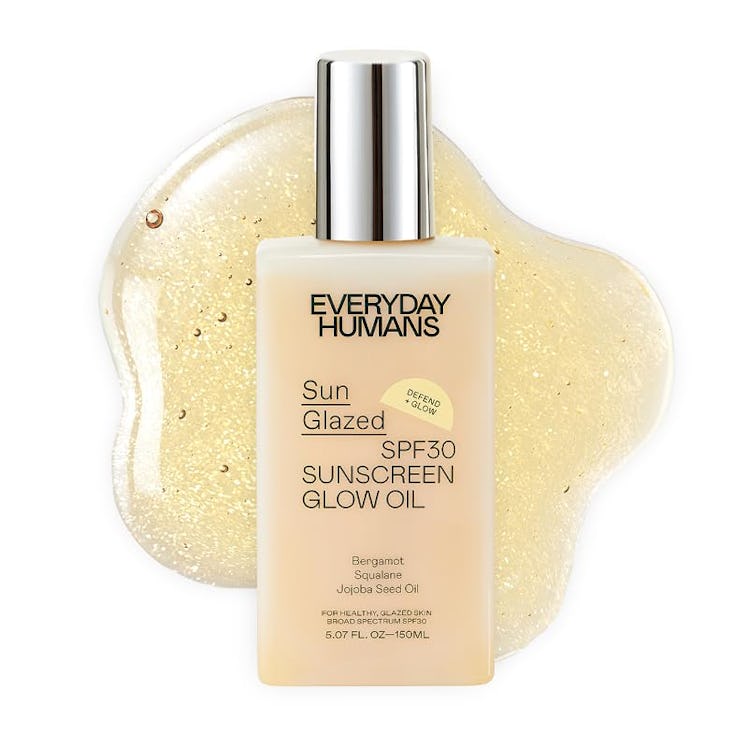 Everyday Humans Sun Glazed SPF30 Sheer Body Glow Oil 