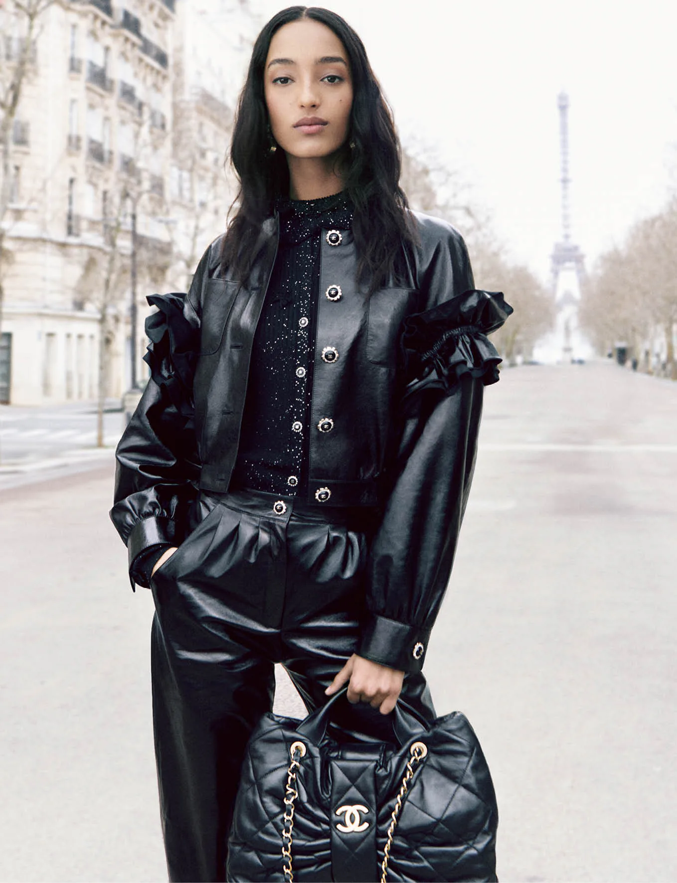 mona tougaard for chanel fall/winter 2025/26 campaigh