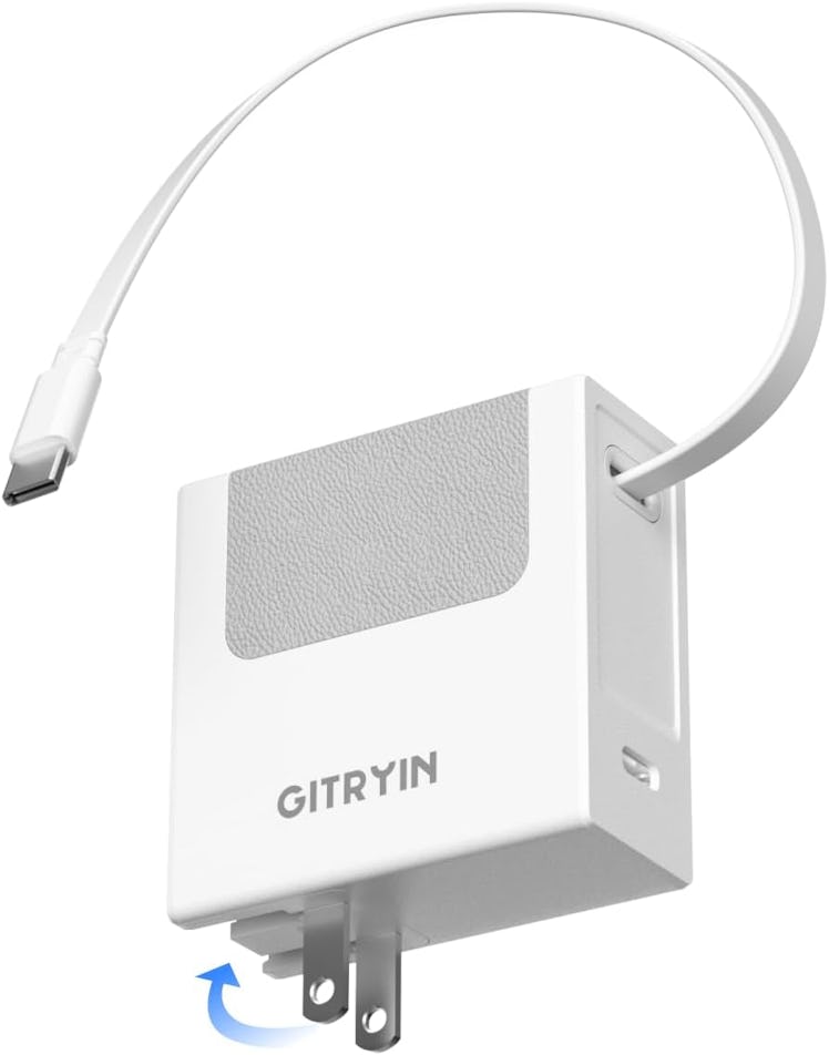 Gitryin Portable Retractable USB C Charger Block,