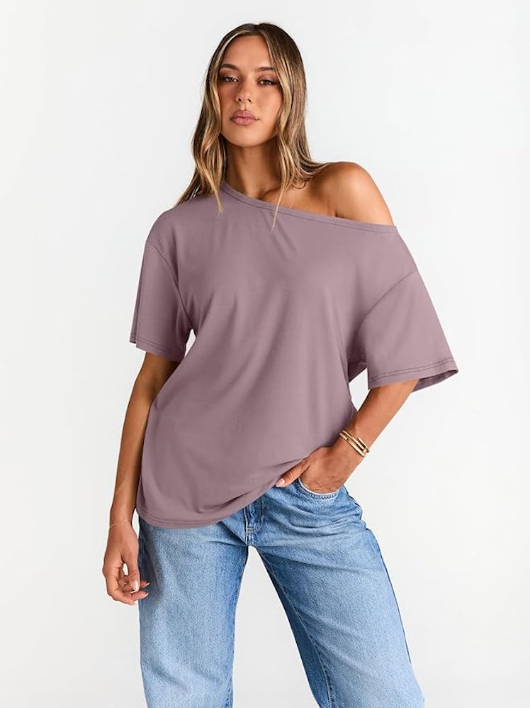 Trendy Queen Off The Shoulder Top