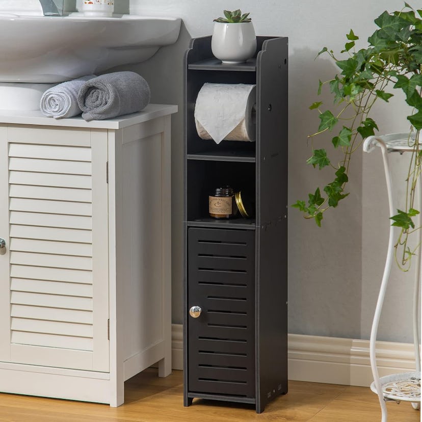 AOJEZOR Toilet Paper Holder Stand