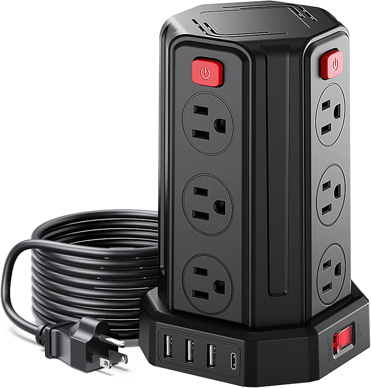 SMALLRT Power Strip Surge Protector