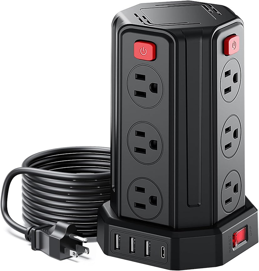 SMALLRT Power Strip Surge Protector