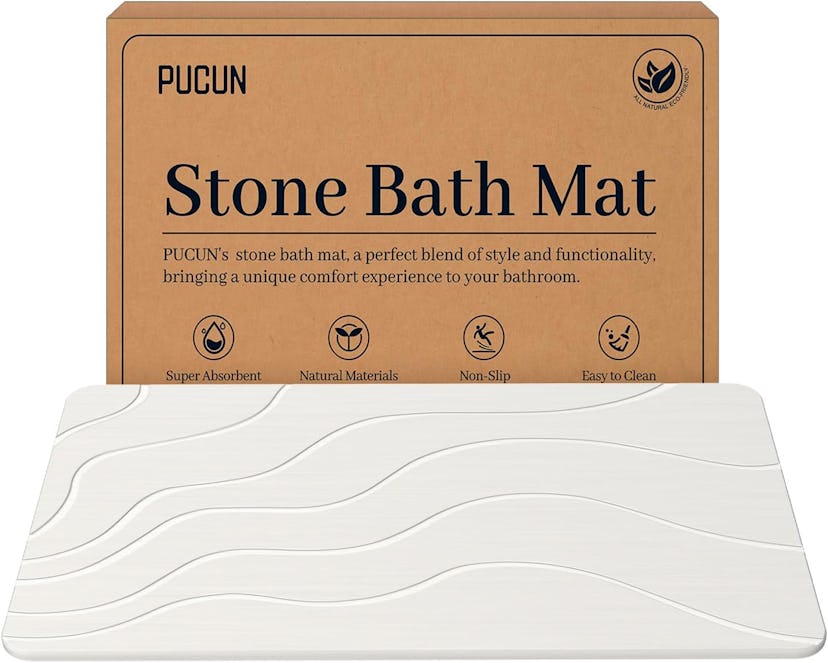 PUCUN Stone Bath Mat