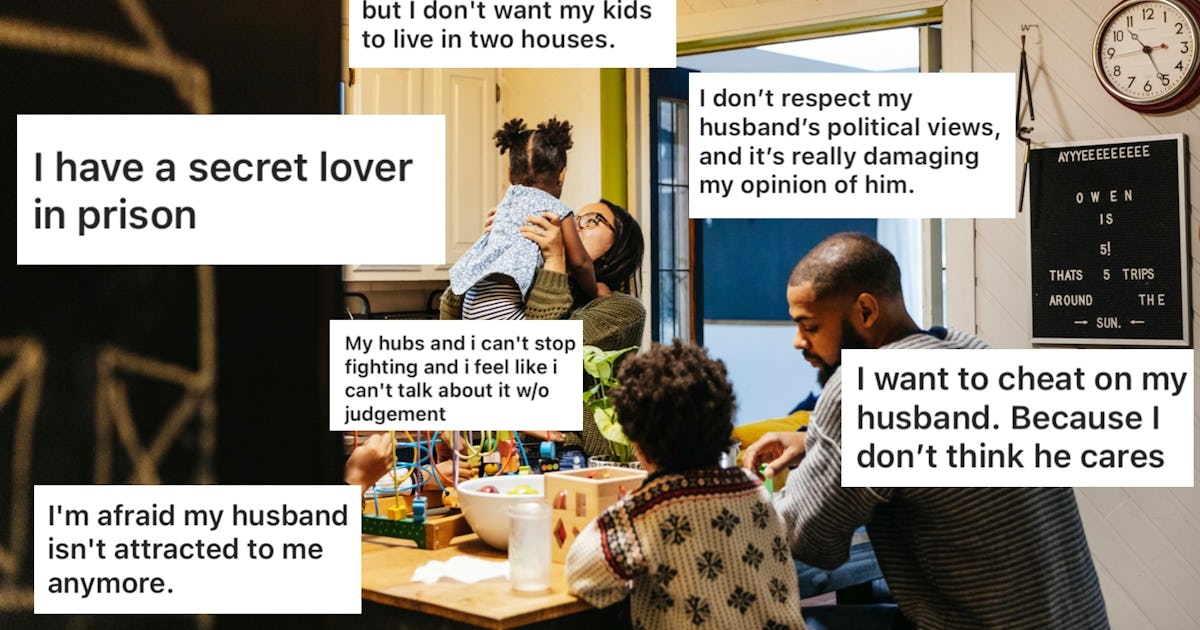 "I Have A Secret Lover In Prison" & 21 Other Relationship Confessions