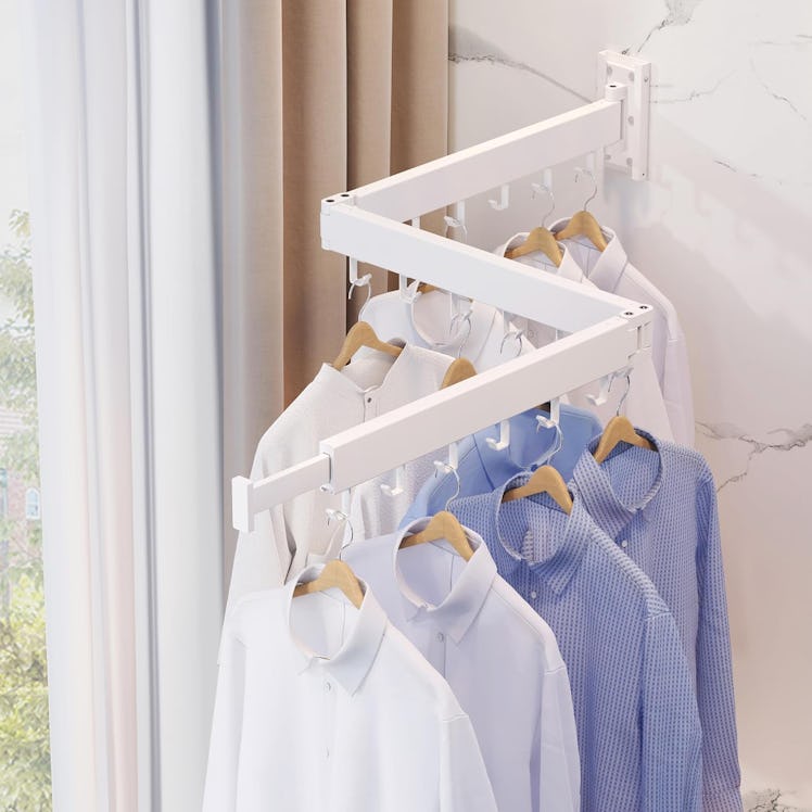  ZdwCyl Retractable Clothes Drying Rack