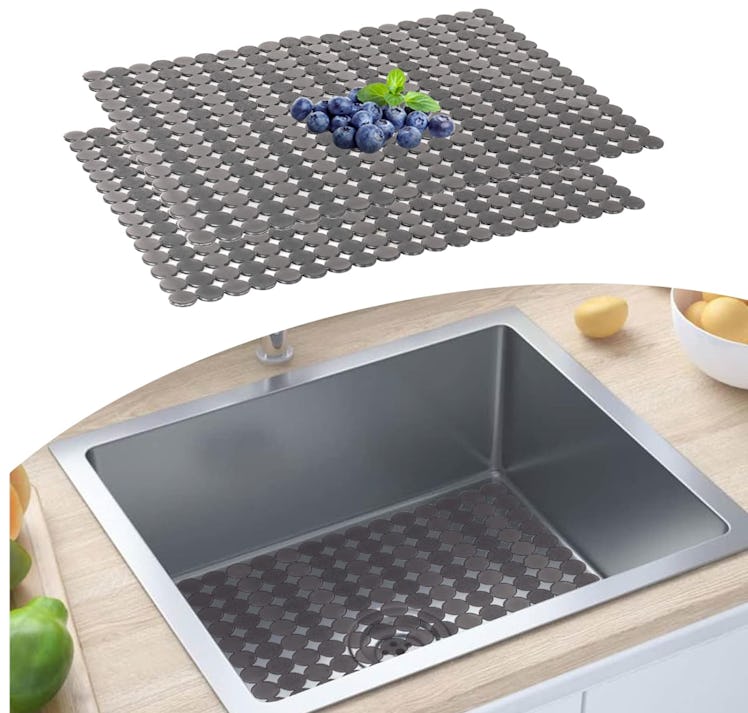 Decostatue Kitchen Sink Protector Mat (2-Pack)