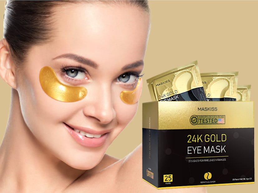 Maskiss 24K Gold Under Eye Masks (15 Pairs)