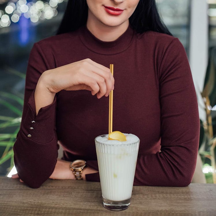Hiware Gold Stainless Steel Straws (12-Pack)