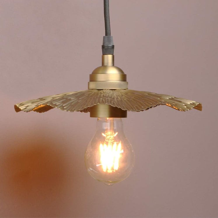 Pathson Brass Flower Shape Pendant