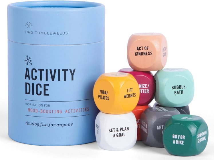 Two Tumbleweeds Mood-Boosting Activity Dice
