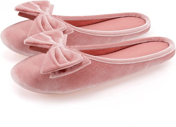 BCTEX COLL House Slippers with Bow