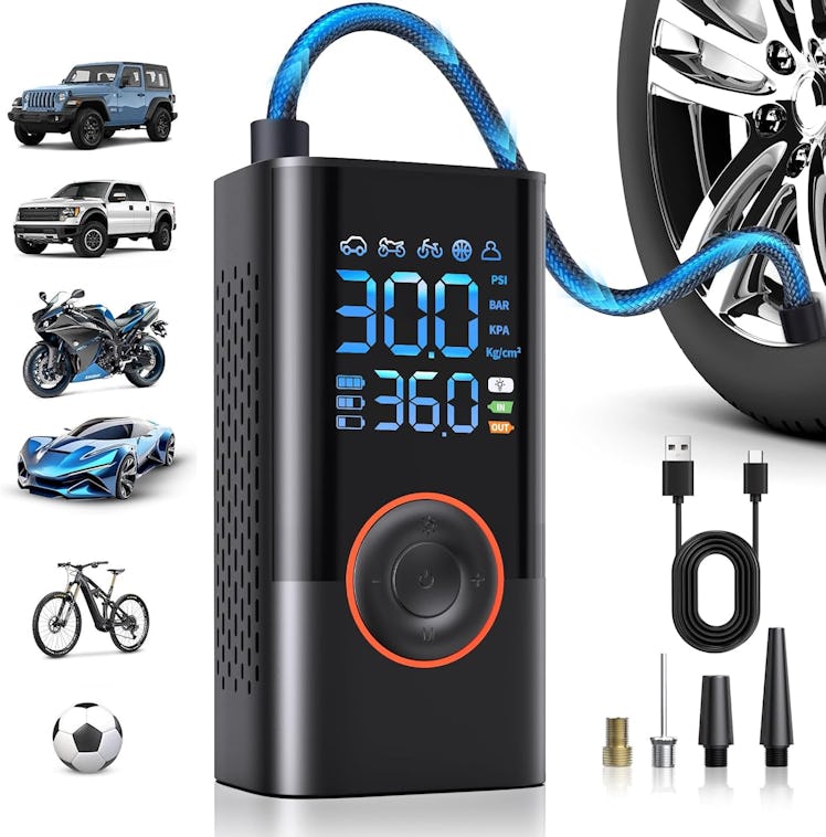 QYQBOON Portable Air Compressor