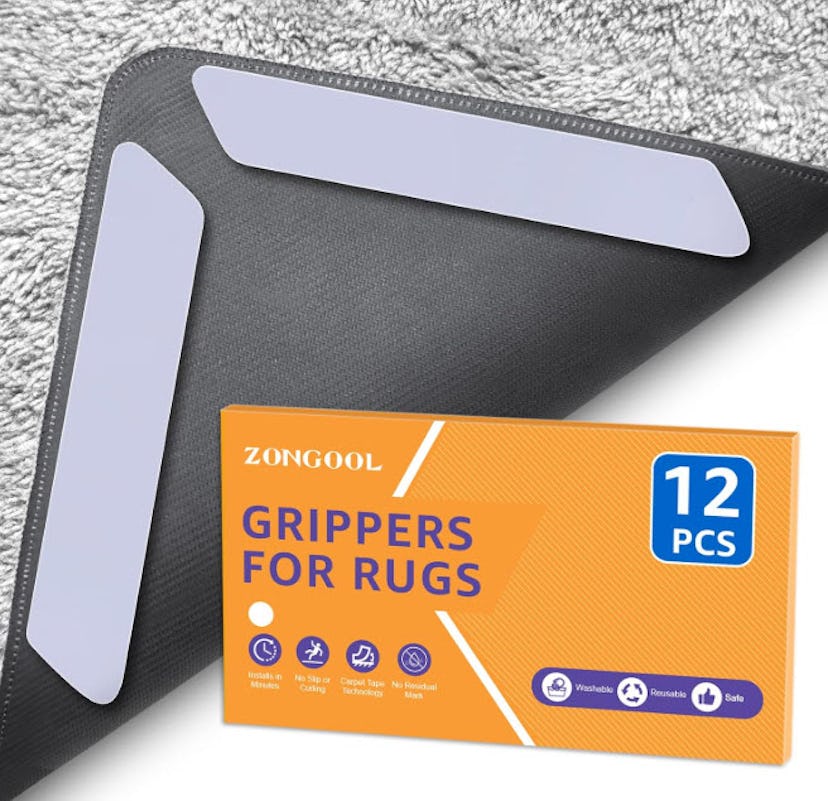 ZONGOOL Rug Grip Tape (12 Pieces)