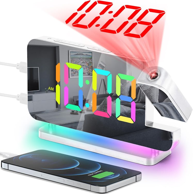 SZELAM Projection Alarm Clock