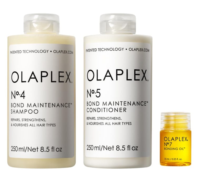 Olaplex Wash & Shine Hair Kit: Shampoo, Conditioner & Bonding Oil 