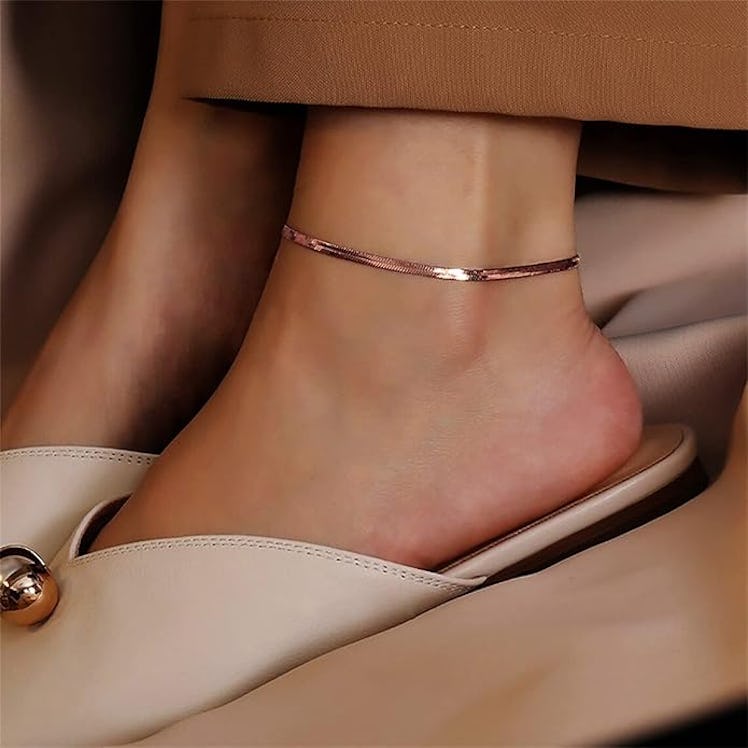FOCALOOK 14K Gold Plated Anklet