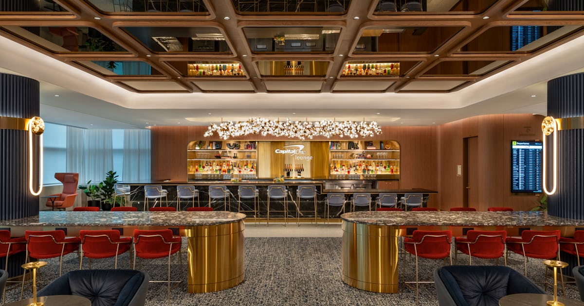 This Swanky New Lounge Proves You Can Live Big Even At The Airport